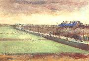 Vincent Van Gogh, Meadows near Rijswijk and the Schenkweg